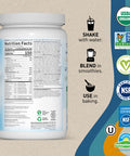 Garden of Life Raw Organic Meal Replacement Powder - Vanilla 28 Servings 20G Plant Based Protein Powder Superfoods Greens Vitamins Minerals Probiotics & Enzymes All-In-One Meal Replacement Shake