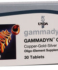 UNDA GAMMADYN Cu-Au-Ag | Oligo-Element Supplement for Copper, Gold, and Silver* | 30 Tablets
