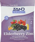 ZAND Elderberry Zinc Lozenges 18 Count