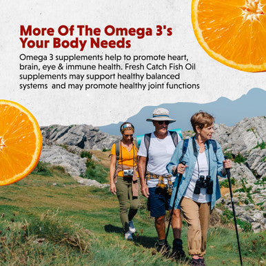 Barlean's - Fresh Catch Fish Oil Supplement Omega-3 EPA/DHA Orange Flavor 250 Softgels