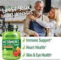 Naturelo Vitamin C With Organic Acerola Cherry Extract And Citrus Bioflavonoids - Vegan Supplement - Immune Support - 500 Mg Vit C Per Cap - Non-Gmo - 90 Capsules