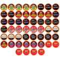 Two Rivers Coffee Flavored Coffee Pods Compatible with Keurig K Cup Brewers, Assorted Variety Pack Flavored Coffee, 40 Count