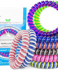 The Mosquito Company Natural Deet Free Biodegradable Insect Repellent Bracelet 10pack