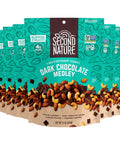 Second Nature Wholesome Medley Trail Mix - 12 Count, 2.25 oz Individual Snack Packs, Certified Gluten-Free Ã¢â‚¬â€œ Dark Chocolate, Dried Fruit and Nut Trail Mix, Ideal for Travel Snacks
