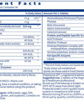 Klaire Labs Vital-Zymes Chewable Digestive Enzymes - Broad Spectrum, DPP-IV Activity Digestive Enzymes - Supports The Breakdown of Proteins, Fats, Carbs, Sugars & Fibers - Gluten (180 Tablets)