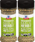 McCormick Garlic, Herb and Black Pepper and Sea Salt All Purpose Seasoning, 4.37 oz