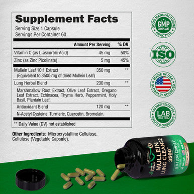NUTRAHARMONY Biotin, Collagen Capsules & Mullein Leaf Extract Capsules