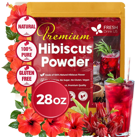 FreshDrinkUS, Premium 8oz Mulberry Leaf Powder, 100% Natural and Pure from Mulberry Leaves, Perfect for Tea, Smoothies, Baked Goods, Natural Food Coloring, No Additives, No Gluten, No Sugar, Vegan