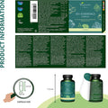 50 Plus Complex Vegavero | NO Additives | 120 Capsules | Natural Combination | with Black Garlic, Cinnamon & Ginkgo Biloba Extracts | Vegan | Added Vitamin B12, Vitamin D, Calcium & Magnesium
