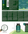 50 Plus Complex VegaveroÃƒâ€šÃ‚Â® | NO Additives | 120 Capsules | Natural Combination | with Black Garlic, Cinnamon & Ginkgo Biloba Extracts | Vegan | Added Vitamin B12, Vitamin D, Calcium & Magnesium