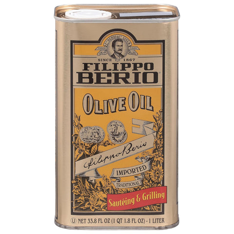 Filippo Berio Pure Olive Oil, 101.4 Ounce Tin