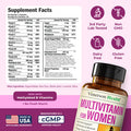 Multivitamin for Women Methylated Womens Multivitamins and Multiminerals Capsules with Vitamin B12 A D C Zinc Magnesium and More for Complete Daily Support Trusted Bioavailable Vitamins for Women