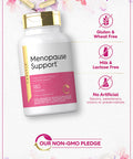 Menopause Supplement For Women | 180 Capsules | Helps With Hot Flashes And Night Sweats | Non-Gmo, Gluten Free Menopause Support