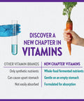 New Chapter One Daily Multivitamin for Immune, Energy & Stress Support, 20+ Nutrients Fermented with Probiotics & Whole Foods, Made with Organic Vegetables - 72 ct