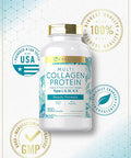 Carlyle Multi Collagen Protein 2000mg | 300 Capsules | Type I, II, III, V, X | Collagen Peptide Pills | Keto & Paleo Friendly, Gluten Free Supplement