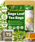 FreshDrinkUS, Premium 120 Mulberry Leaf Tea Bags, 100% Natural & Pure from Mulberry Leaves. Loose Leaf Herbal Tea. Made with Natural Material Tea Bags. No Sugar, No Caffeine, No Gluten, Vegan.