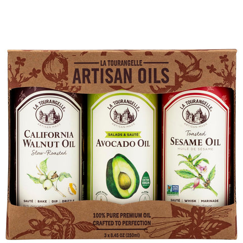 La Tourangelle, Toasted Pumpkin Seed Oil, Great for Cooking, Salad Dressings, Pastas, and Spreads, Health and Beauty Oil, 8.45 Fl Oz