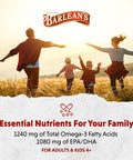 Barlean's, Omega-3 Fish Oil Lemon Creme 16 oz (454 g)