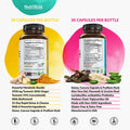 Colon 15 Day Cleanse Turmeric Ginger BioPerine Digestive Health Immune Support Bundle for Constipation Bloating Relief Metabolism Energy. Probiotics MCT Oil Psyllium Flaxseed