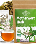 50 Bags White Mulberry Tea Mulberry Leaf Herbal Tea (Morus Alba) - 50 Count 1.5g Bags Herb Hoja De Morera