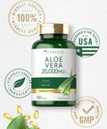 Carlyle Aloe Vera Softgels 20,000Mg | 300 Count | Aloe Vera Gel Supplement | Non-Gmo, Gluten Free