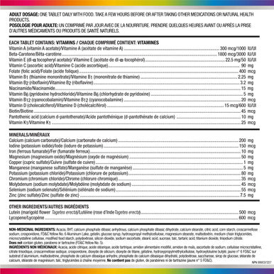 Centrum Forte Essentials Complete Multivitamin & Mineral Supplement Adults 100 Tablets