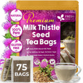 FreshDrinkUS, Premium 75 Mulberry Leaf Tea Bags, 100% Natural & Pure from Mulberry Leaves. Loose Leaf Herbal Tea. Made with Natural Material Tea Bags. No Sugar, No Caffeine, No Gluten, Vegan.