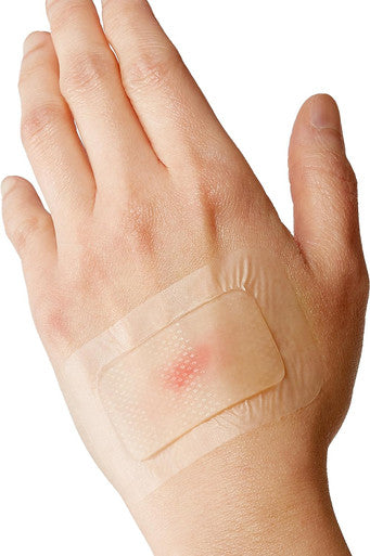 Curad Soothe and Cool Clear Gel Bandages Assorted Clear 8/Box