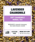 Tiesta Tea - Lavender Chamomile | Soft Chamomile Herbal Tea | Premium Loose Leaf Tea Blend | Non Caffeinated Herbal Tea | Make Hot or Iced Tea & Brews Up to 25 Cups - 0.9 Ounce Resealable Pouch