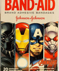 Band-Aid Brand Bandages Featuring Marvel Avengers, 20 Count