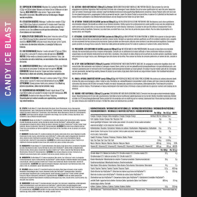 Applied Nutrition ABE Pre Workout All Black Everything Pre Workout Powder Energy and Physical Performance with Citrulline Creatine Beta Alanine (375g 30 Servings) (Candy Ice Blast)