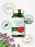 Hibiscus Flower Extract 1100 Mg | 120 Capsules | Non-Gmo, Gluten Free Supplement | By Carlyle