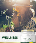 Carlyle Sunflower Lecithin Powder | 2 Pounds | Unflavored | Naturally Occurring Phosphatidylcholine | Vegetarian Soy Non-GMO Gluten
