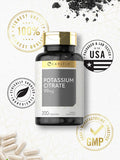 Potassium Citrate 99Mg | 200 Capsules | Non-Gmo And Gluten Free Supplement | By Carlyle