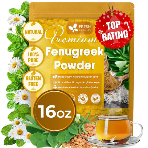 FreshDrinkUS, Premium 8oz Mulberry Leaf Powder, 100% Natural and Pure from Mulberry Leaves, Perfect for Tea, Smoothies, Baked Goods, Natural Food Coloring, No Additives, No Gluten, No Sugar, Vegan