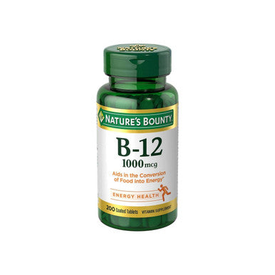 Nature'S Bounty Vitamin B-12 1000 Mcg Coated Tablets 200 Ea