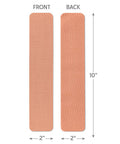 Curad Performance Series IRONMAN Kinesiology Tape Pain Management Technology Sweat & Water-Resistant Athletic Tape Compression Support for Joints & Muscles Beige 2 x 10 inches 1 Roll (20 Strips)