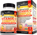 Vitamin C 1000mg Capsules with Zinc Rose Hips Bioflavonoids Immune Support Supplement with 10x The Power of Vitamin C Shortens Lessens Symptoms Equal to 10 Oranges 120 Capsules