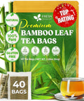 FreshDrinkUS, Premium 75 Mulberry Leaf Tea Bags, 100% Natural & Pure from Mulberry Leaves. Loose Leaf Herbal Tea. Made with Natural Material Tea Bags. No Sugar, No Caffeine, No Gluten, Vegan.