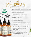 Khroma Herbal Products Khroma Organic Digestive Blend - 2 oz Liquid Dietary Supplement - 30 Servings in a Glass Bottle