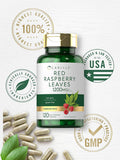 Carlyle Red Raspberry Leaf Capsules | 1200mg | 120 Count | Non-GMO and Gluten Formula | Traditional Herbal Extract