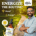 Wild & Organic Maca Root Ashwagandha Drops - Supplements For Men And Women W/Maca Root - Alcohol-Maca Ashwagandha Liquid Drops For Mood Support - Peruvian Maca Tincture W/Ashwagandha Root 4 Oz