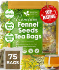 FreshDrinkUS, Premium 75 Mulberry Leaf Tea Bags, 100% Natural & Pure from Mulberry Leaves. Loose Leaf Herbal Tea. Made with Natural Material Tea Bags. No Sugar, No Caffeine, No Gluten, Vegan.