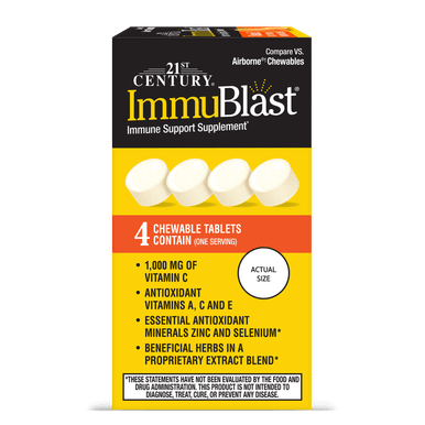 21st Century Immublast Chewable Tablets, Citrus 32 ea
