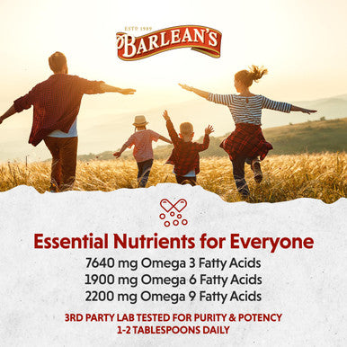 Barlean's Organic Fresh Flax Oil 16 oz (473 ml)