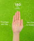 Vitamin D3 K2 Softgel, 180 Counts, 2-1 Complex, Vitamin D3 5000 IU & Vitamin K2 MK7, Promotes Heart, Bone & Teeth Health - Very Easy to Swallow
