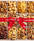 NUT CRAVINGS - Easter Mixed Nuts Heart Shaped Gift Basket, Love in A Box (6 Assortments, 2 LB) Ramadan Gifts Romantic Food Arrangement, Healthy Snack Care Package, Food Assortments