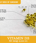 NatureWise Vitamin D3 2000iu 50 mcg 1 Year Supply for Healthy Muscle Function Bone Health and Immune Support NonGMO Gluten Free in ColdPressed Olive Oil Packaging May Vary 360 Mini Softgels