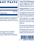 Klaire Labs Pycnogenol 50 mg - Hypoallergenic Antioxidant Supplement with French Maritime Pine Bark Extract - Gluten-, Soy- 50mg Pycnogenol Extract (60 Capsules)