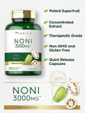 Carlyle Noni Capsules 3000mg | 240 Count | Non-GMO, Gluten Free